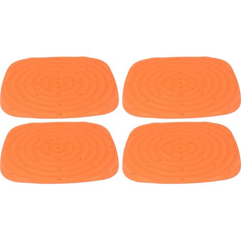 Waschbare Hühnerstallmatte, Begrenzungsschicht für Legehennen, orange (1/5)