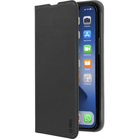 SBS TEBKLITEIP1361PK Handy-Schutzhülle Geldbörsenhülle Schwarz