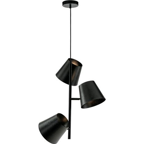 Fan Europe COLT Plafón de 3 luces multi brazos gris 51x59,5cm (1/2)