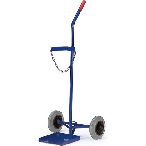 Rollcart Stahlflaschenroller 100kg Traglast für eine 40-50l Flasche Luftbereifung