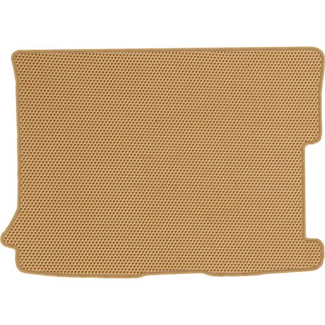 Citroen Berlingo I Kombivan von 2002–2005 EVA-Kofferraummatte, HONEYCOMB – BEIGE (1/5)
