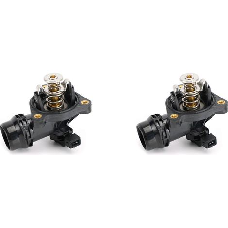 Thermostat 2X compatible avec E46 E81 E87 E82 E88 E90 E91 X3 X1 Z4 120I 316I 11537510959 (1/5)