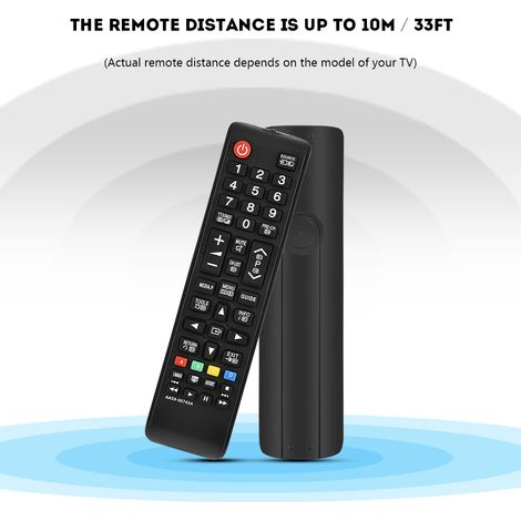 Télécommande Universelle Compatible avec Téléviseurs Samsung Modèles AA59-00743A et AA59-00607A (1/5)