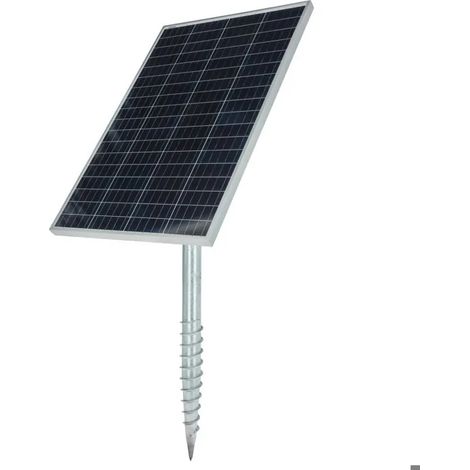 Herramienta ancla panel solar ako spiral anchor metal 120 cm