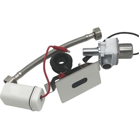 Vanne de chasse d'eau automatique avec capteur infrarouge (1/3)