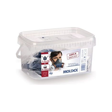 Moldex Atemschutzbox 723202 1x 700201 2x A2P3 R Filter 923001 - 723202 (1/3)