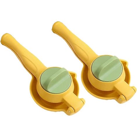 Portable manuel presse-agrumes multi fonctionnel pour citron orange et agrume jus presse cuisine accessoire jaune