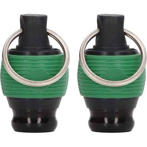 Lot de 2 porte-embouts de tournevis à fixation rapide et résistant à l'usure pour outils de 1/4 po de diamètre (vert) (1/5)