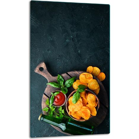 Glasplatte, Tischplatte, 30x52 Chips (1/5)