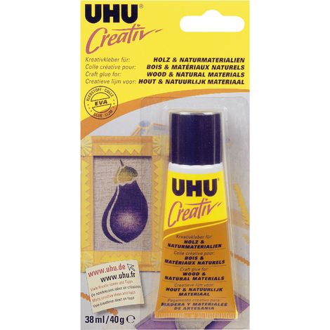 Colla Uhu Creativ' Legno e Materiali Naturali 38ml - Uhu