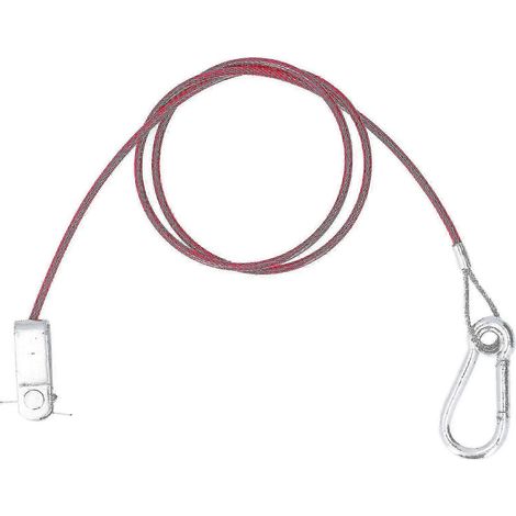 Câble de sécurité antichute en acier inoxydable de 1 m (3,3 pi) avec rupture facile pour remorques de voiture (1/4)