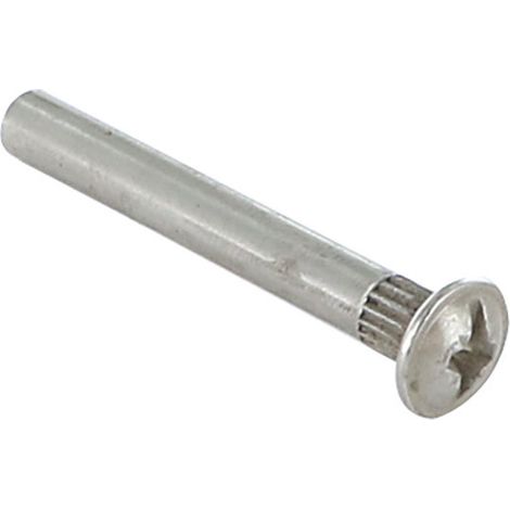 Ecrou Relieur Tête Poelier POZI et fendu M4X15 5X40 Acier nickelé-200 pièces