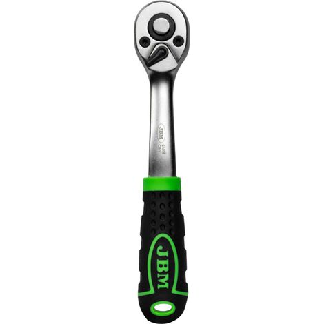 JBM54018 Carraca de 1/4" con cabezal de 72 dientes, 145 mm cincada (1/4)
