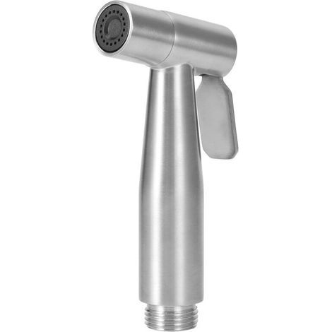 Douchette WC en acier inoxydable G1/2, pommeau de douchette pour bidet, accessoire salle de bain (1/5)