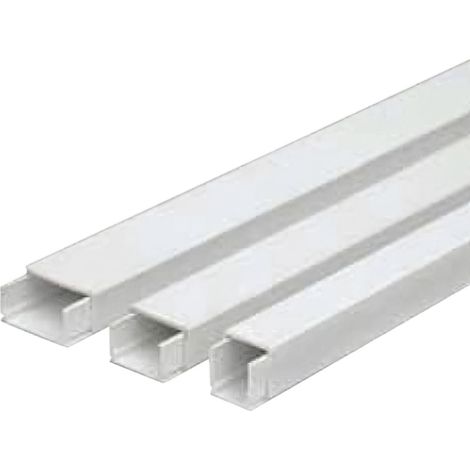 WOLFPACK LINEA PROFESIONAL canaleta adhesiva con tapa 10x20 mm. x 2 m.