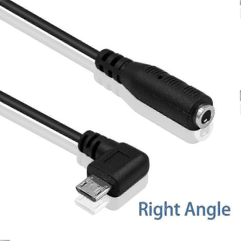 Câble adaptateur micro USB vers prise audio jack 3,5 mm s202412246655 SZRH A-DS (1/3)