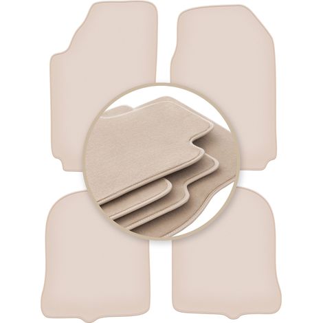 Tapis beige PREMIUM pour : Audi 200 C3 berline, avant 1983-1991 (1/5)