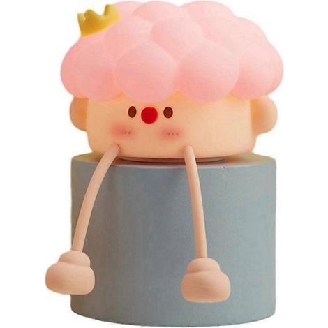 Lampe de chevet Petit Prince pour chambre d'enfant ou dortoir, cadeau mignon, veilleuse Prince rose (1/5)