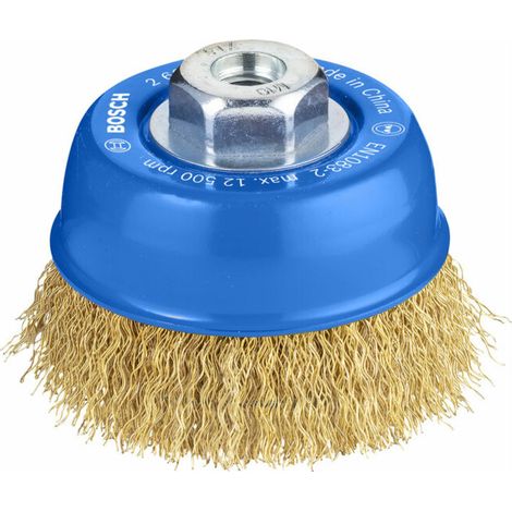 Brosse à casseroles en multi-matériaux propre, 75 x 0,3 mm, filetage (1/5)