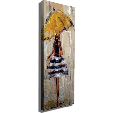 Decorazione artistica da parete con stampa su tela Painting Multicolore (1/2)