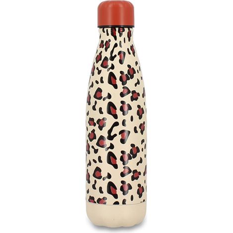 Bouteille 500ml en acier inoxydable, LEOPARD