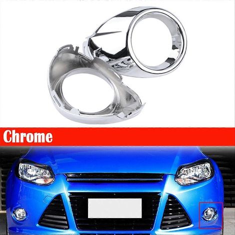 Enjoliveur chromé pour pare-chocs avant, cadre et grille de protection des feux antibrouillard. (1/5)