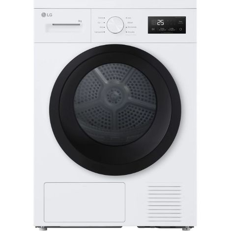 LG RNA1008NWK asciugatrice Libera installazione Caricamento frontale 8 kg Bianco