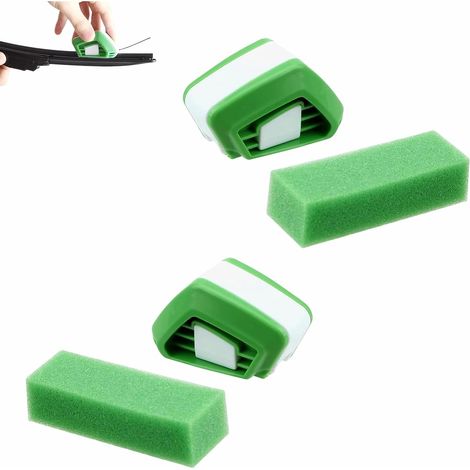 2 Pcs Wiper Repair Tool,Wiper Repair Tool with Sponge,Car Wiper Repair Tool for All Blades (1/5)