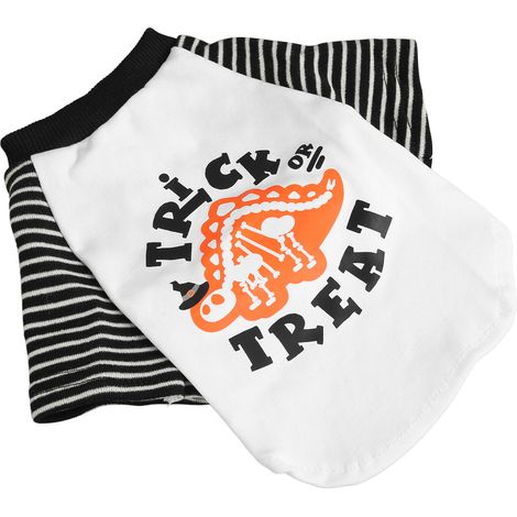 T-shirt pour chien, motif Halloween mignon et tendance, ample, respirant et doux, pour chiens et chats, taille XS (1/5)