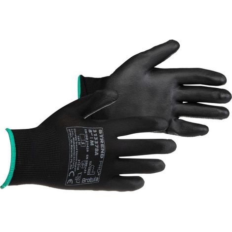Handschuhe ST BROTULA Black 08/M Garten, NEW EDITION