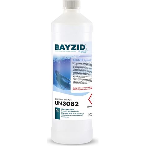 1 L BAYZID® Algizid Algenverhütung für Pools (1/5)