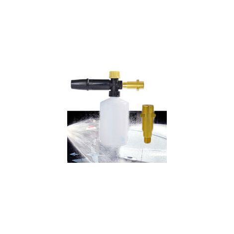 Rnemitery Kärcher Lancia schiumogena da 600 ml con ugello regolabile per idropulitrici serie K - Pulizia di superfici auto e domestiche