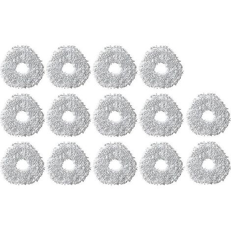 Lot de 14 serpillères réutilisables pour robot Narwal T10, serpillères en microfibre
