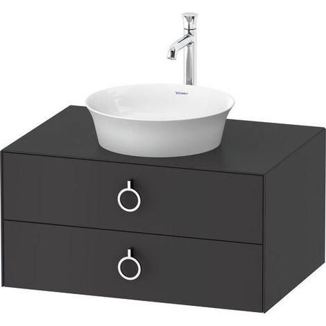 DURAVIT WT4990058580010 WTU murale White Tulip, 2 abattants, avec poignée