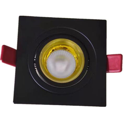 Spot Led Encastrable 7W carré Étanche ÉPI Plafond de salle de bains encastrée Spot de plafond moderne Anti-brouillard (1/3)