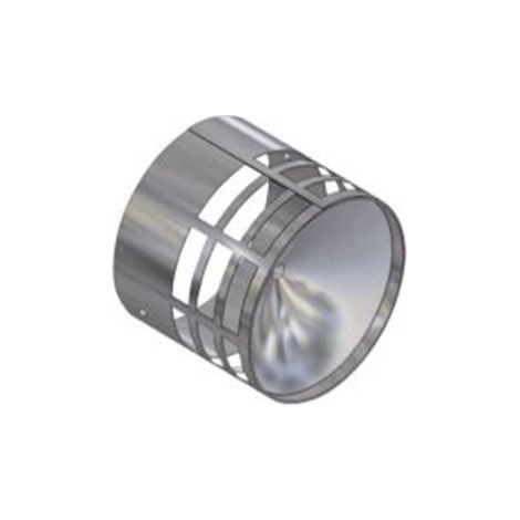 Griglia aspirazione-scarico fumi 80MM Tecnogas  51007 (1/2)