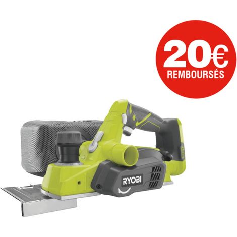 Rabot RYOBI 18V 82mm One+ sans batterie ni chargeur R18PL-0 (1/5)