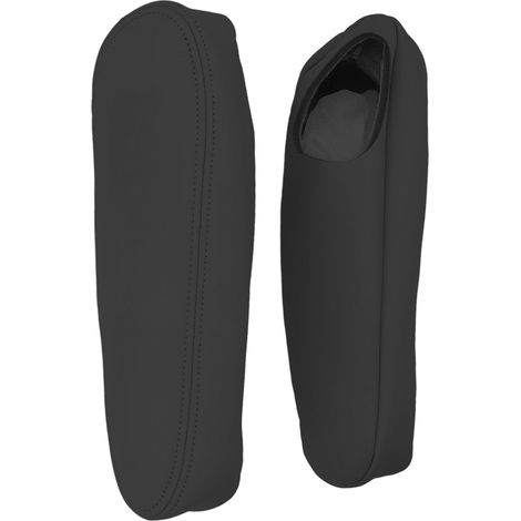 Housse d'accoudoir de siège avant en similicuir noir pour Chevrolet Tahoe Suburban 1500 (2000-2006) (1/5)