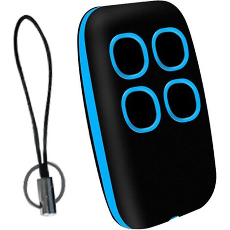 Duplicateur Télécommande Garage Universel 250-913 MHz Multifréquence Sans Copie Ouvre Porte Bleu (1/4)