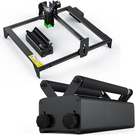 Le rouleau ATOMSTACK R3 est compatible avec 95 % des machines de gravure laser du marché, notamment ATOMSTACK, Ortur, NEJE, Twotress, etc. (1/5)