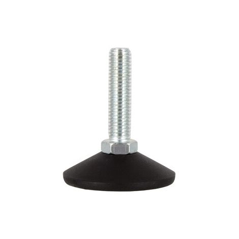 PIEDINO REGOLABILE ACCIAIO ZINCATO MA10 X D 50 MM- 50,0 pz
