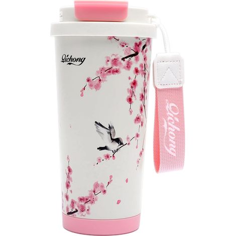 Tasse Thermos, Gobelet Isotherme 520ml, Mug de Voyage en Acier Inoxydable (1/5)