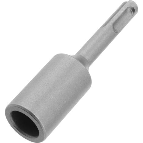 1 tournevis de clou SDS Plus 16,5 x 25 x 100 mm pour insérer une tige de terre profonde de terre SDS Plus Jack Marteau Piquet Pilote de tige de terre (1/5)