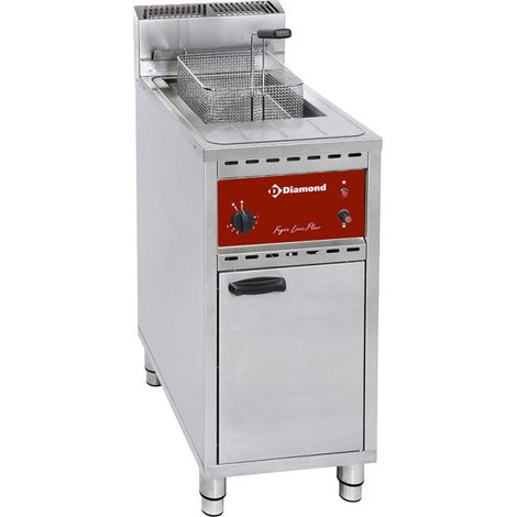 Friteuse gaz - 1 cuve 16 litres sur meuble - Diamond (1/2)