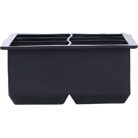 Eiswürfelform mit 6 Fächern, flexibles Silikon, antihaftbeschichtet, ideal für Whisky-Cocktails (1/5)