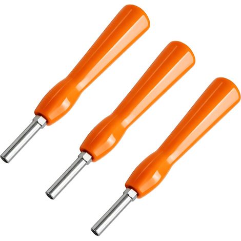 3PCS Ensemble de tournevis 4,5 mm et 3,8 mm, double embout, embouts interchangeables, outil de réparation pour cartouches et consoles rétro (1/5)