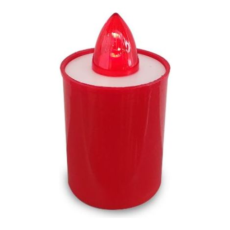 Lámpara led velamp altura 9cm rojo - il013-r
