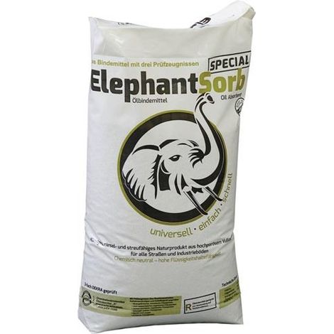 RAW Universalbindemittel Elephant Sorb Spezial Inhalt 40 l / ca. 15 kg - 22.00.34