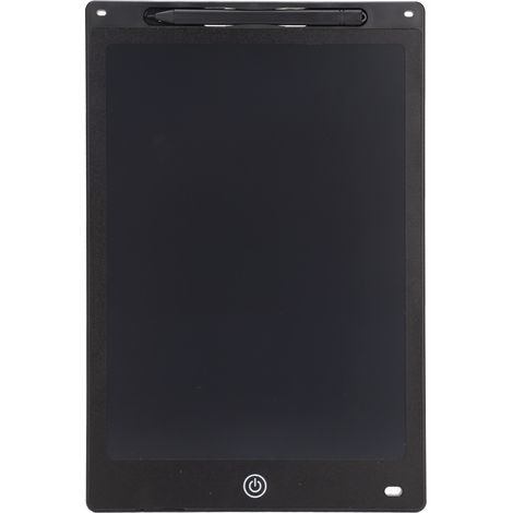Ardoise Magique 12 Pouces Écran LCD sans Rayonnement, Sensible à la Pression, Écologique et Durable pour Dessin - Noir (1/5)