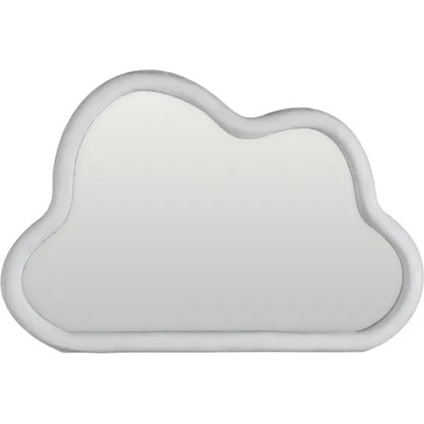 Miroir nuage velours blanc ARMALIE (1/5)